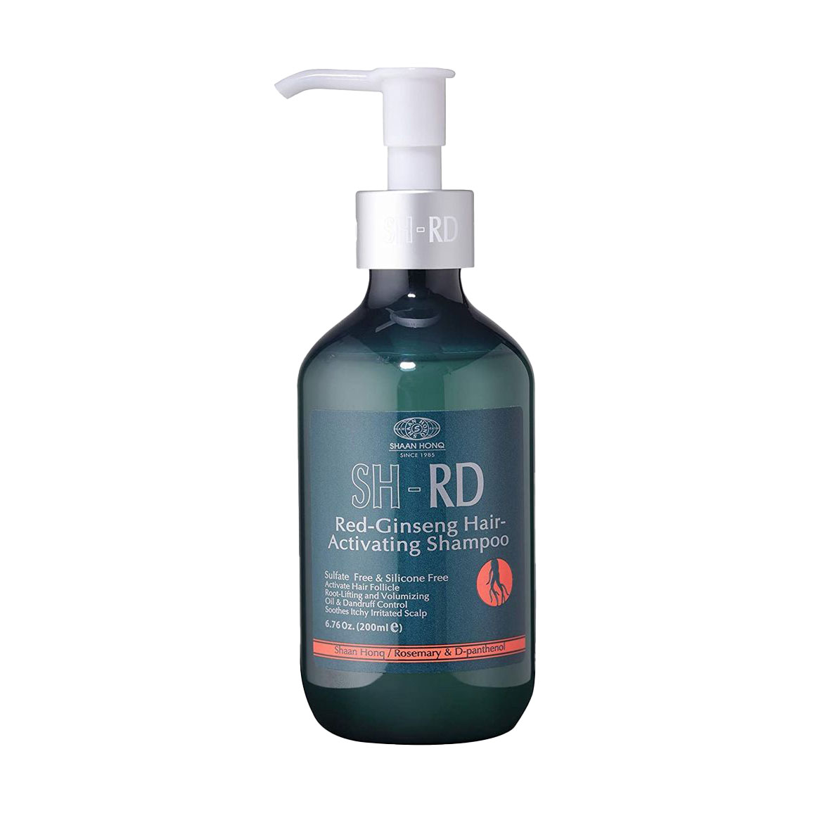 Професійний шампунь SH-RD Red-Ginseng Hair-Activating Shampoo проти випадіння волосся, на основі червоного женьшеню, 200 мл